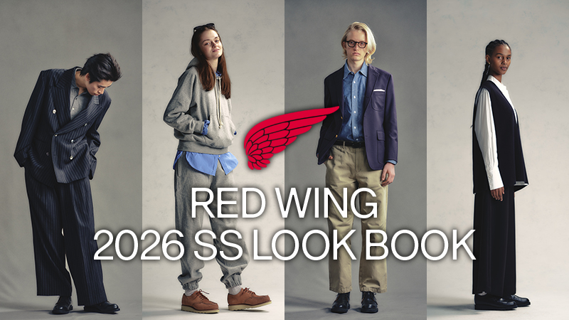 ✨良品✨XLサイズ✨レッドムーン スエード スウィングトップ 黒 2026 SS LOOK BOOK | レッドウィング オフィシャルサイト（公式