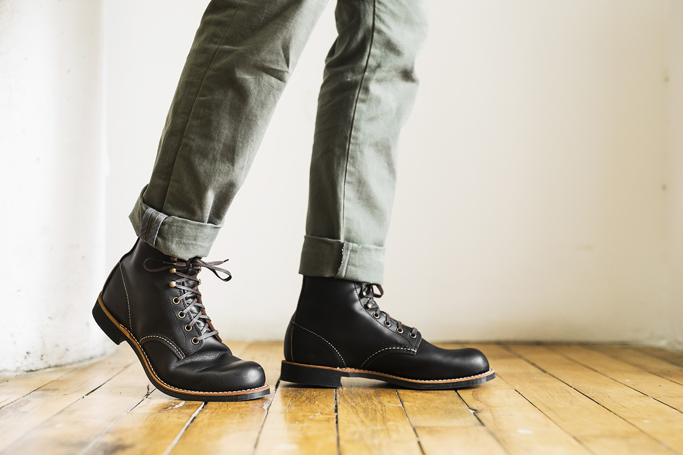 RED WING ブラックスミスのコーデ