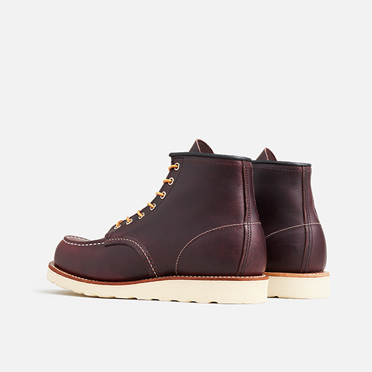 US7EアウトソールRED WING レッドウィング ブーツ 8847 CLASSIC MOC 6インチ クラシックモック ブラックチェリー エクスカリバー ワークブーツ ダークブラウン系 US7 E【新古品】【未使用】