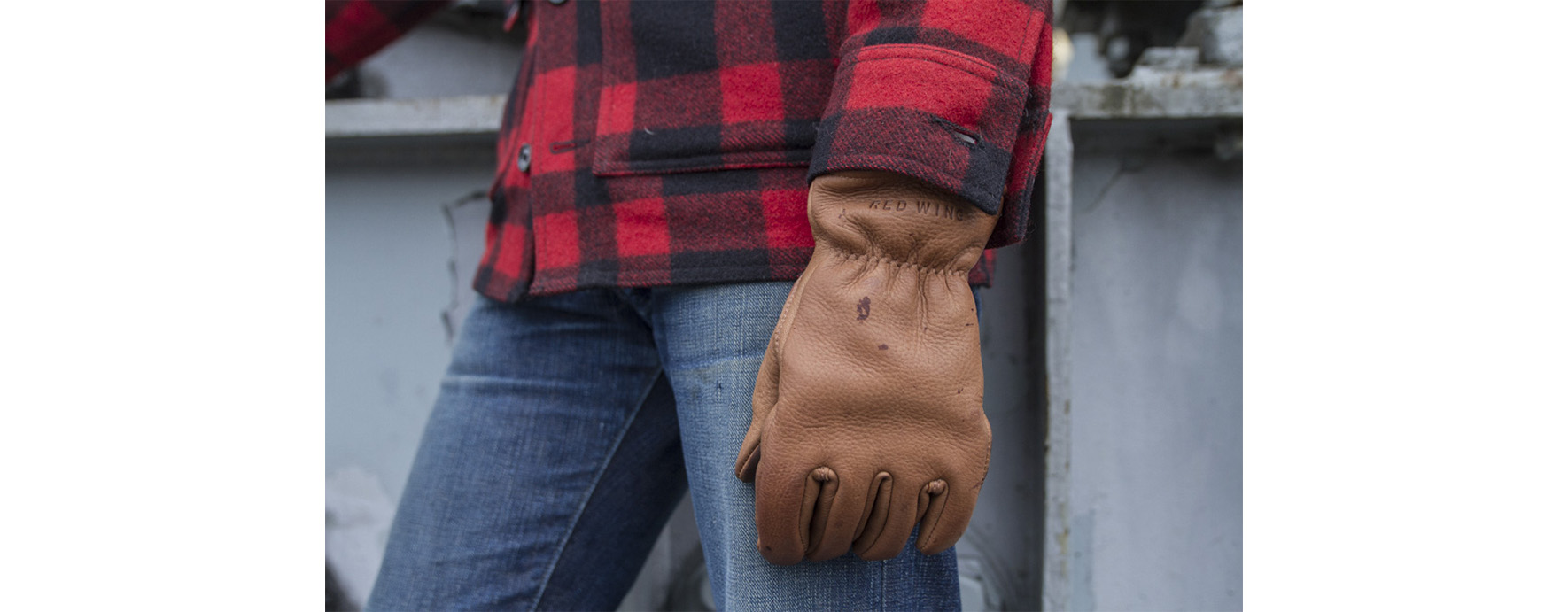 Red Wing Gloves / Lined Nutmeg Buckskin