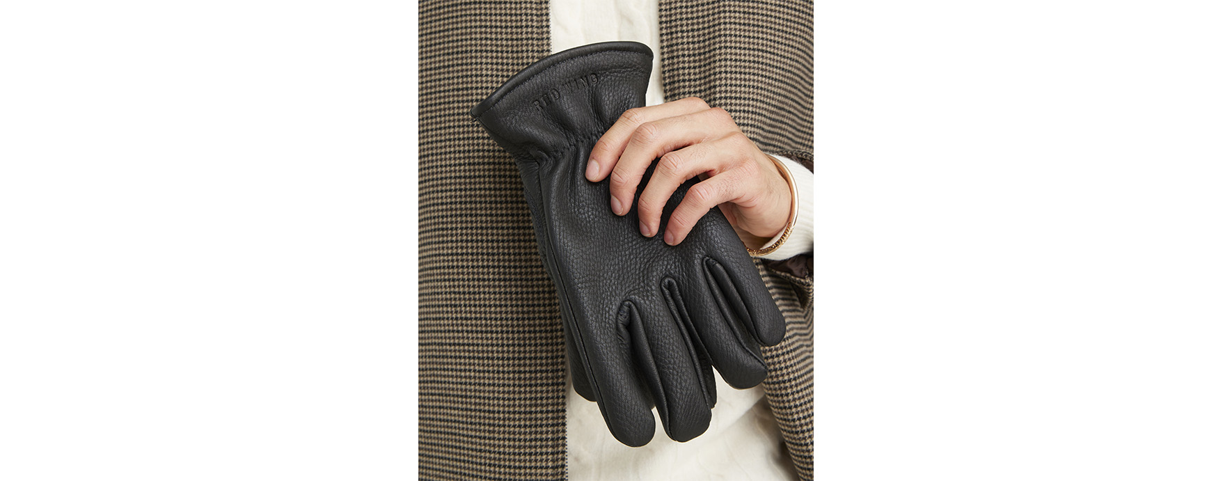 Red Wing Gloves / Lined Black Buckskin