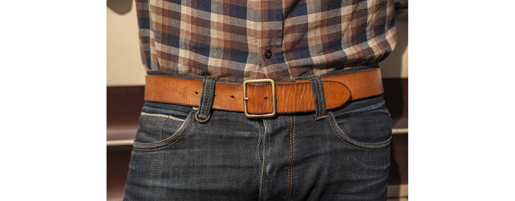 Red Wing Leather Belt / Oro Russet Pioneer