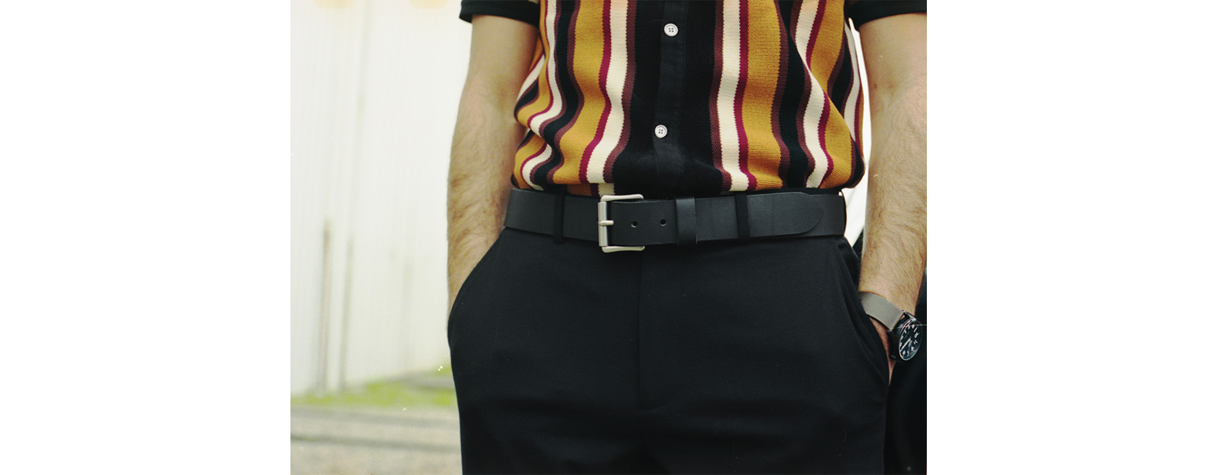 Red Wing Leather Belt / Black Pioneer