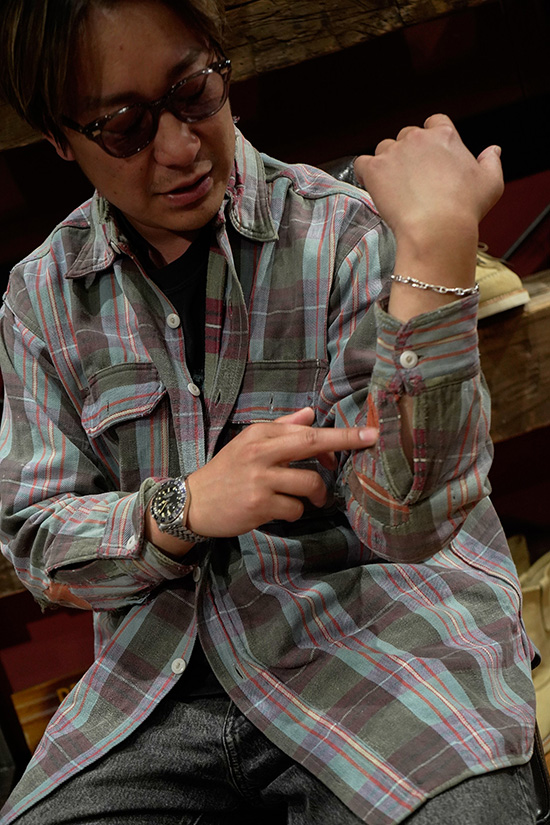 ベルベルジン蒔田康介氏着用 レッチリロンT vintagelandscape-44