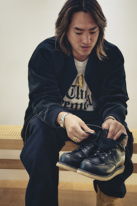 WEEKEND SEQUEL fragment 藤原ヒロシ nari XF fragment design x WEEKEND SEQUEL × RAMIDUS のトリプルコラボバッグ