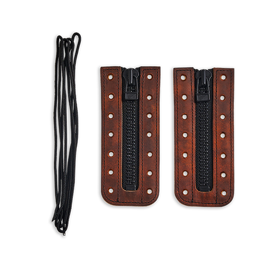 Boots Leather Zipper Unit / 6-inch Copper Rough & Tough