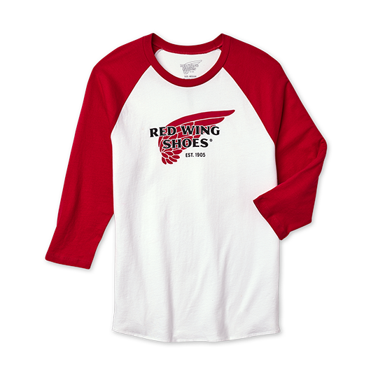 3/4 Sleeve Baseball Logo T-shirt
