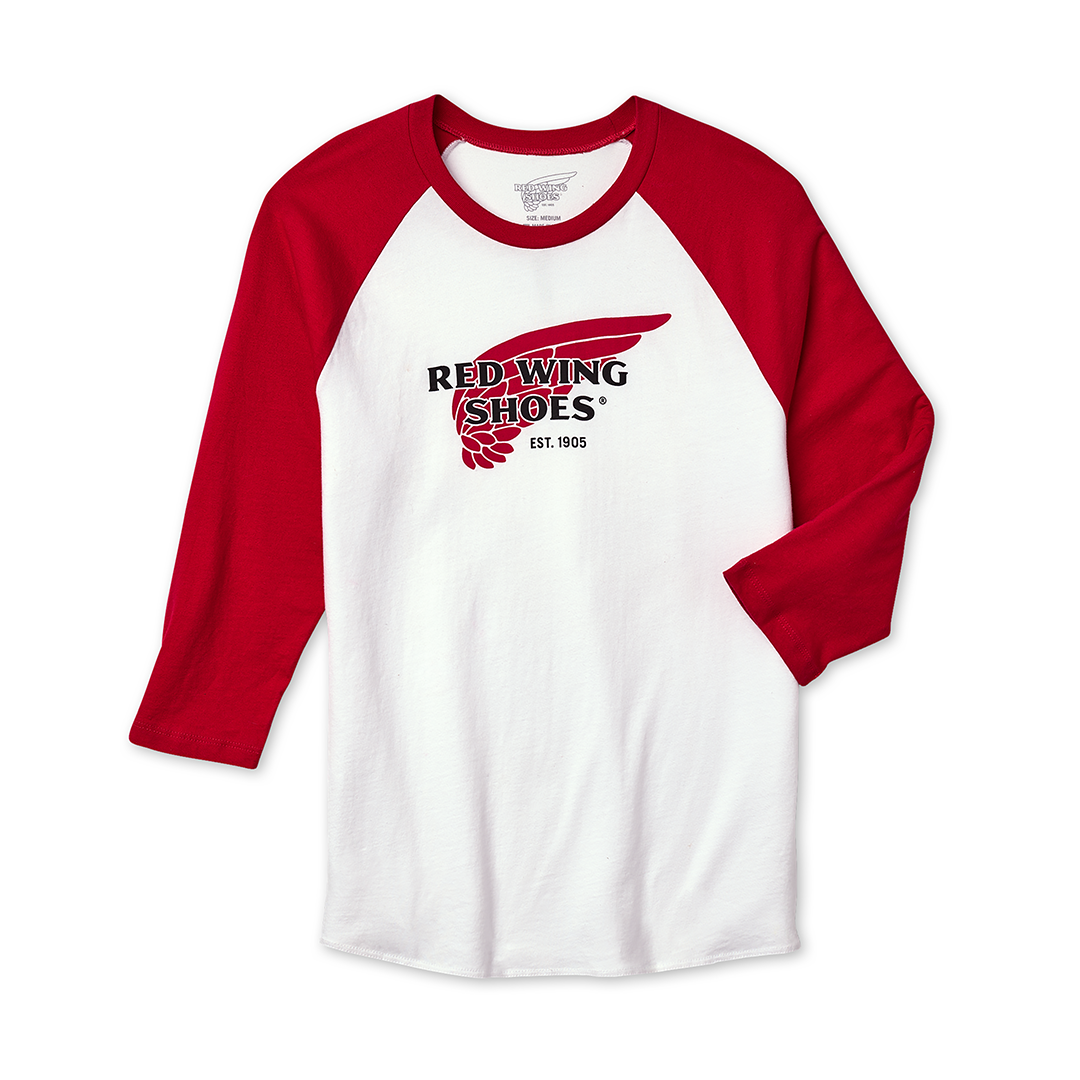 3/4 Sleeve Baseball Logo T-shirt | レッドウィング オフィシャル