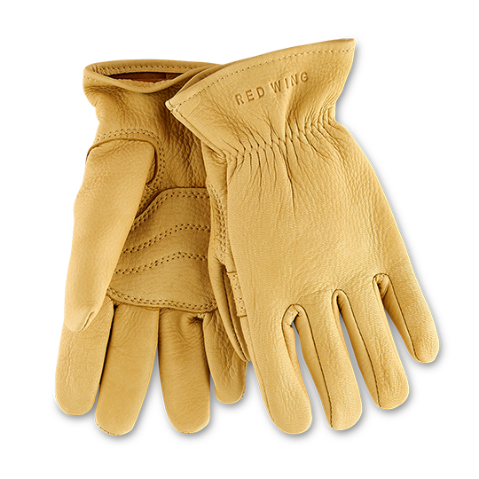 Red Wing Gloves / Unlined Yellow Buckskin