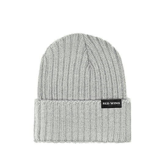 Shaniko Wool Rib Hat / Light Grey Heather