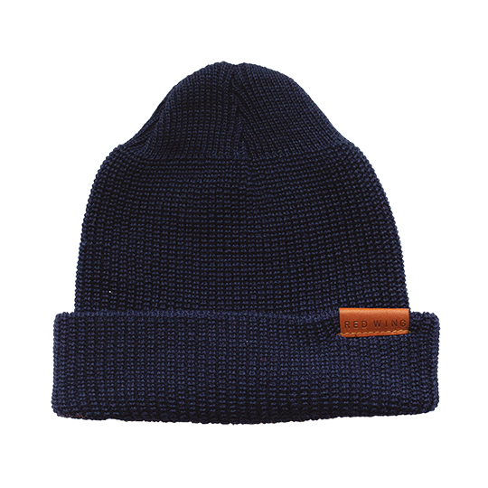 Merino Wool Knit Hat / Navy