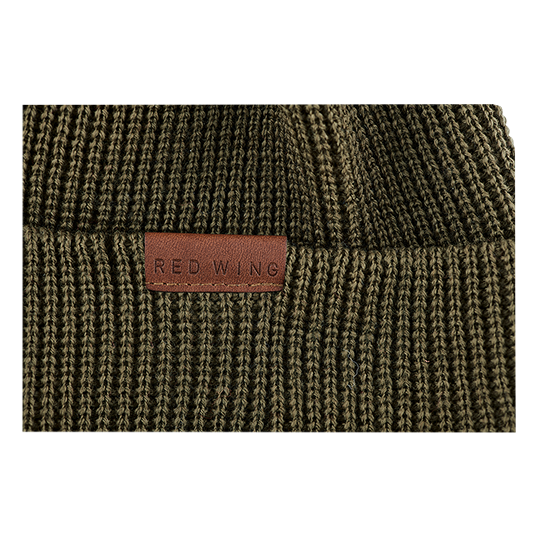 Merino Wool Knit Hat / Olive