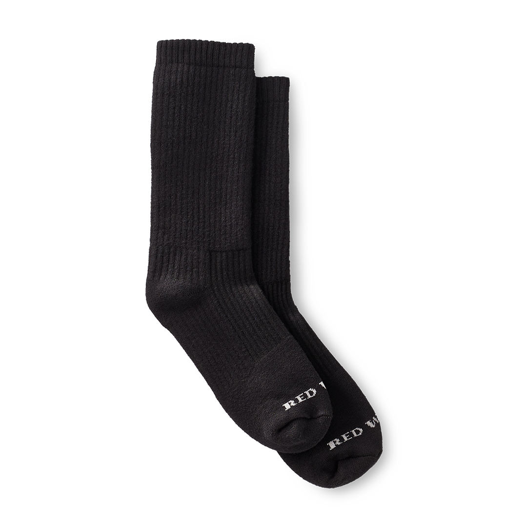 やなぎかわ Cushion Crew / Black | レッドウィング オフィシャルサイト（公式