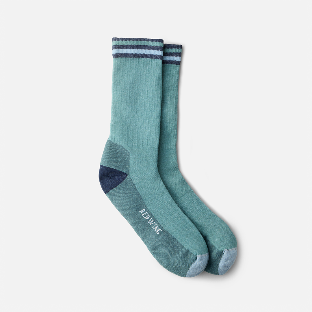 Vintage Stripe Cotton Blend Crew / Sea Pine | レッドウィング