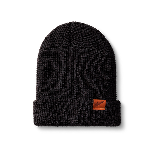 Shaniko Waffle Knit Beanie / Black | レッドウィング オフィシャル
