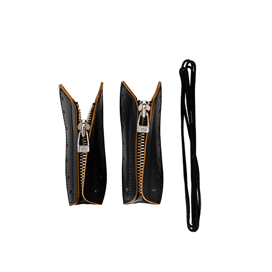 Boots Leather Zipper Unit / 6-inch Black Klondike