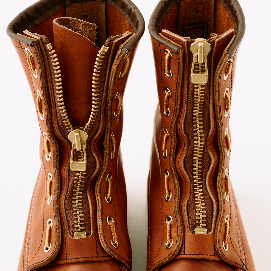 Boots Leather Zipper Unit / 8-inch Oro Legacy | レッドウィング  オフィシャルサイト（公式ブランドサイトu0026通販）