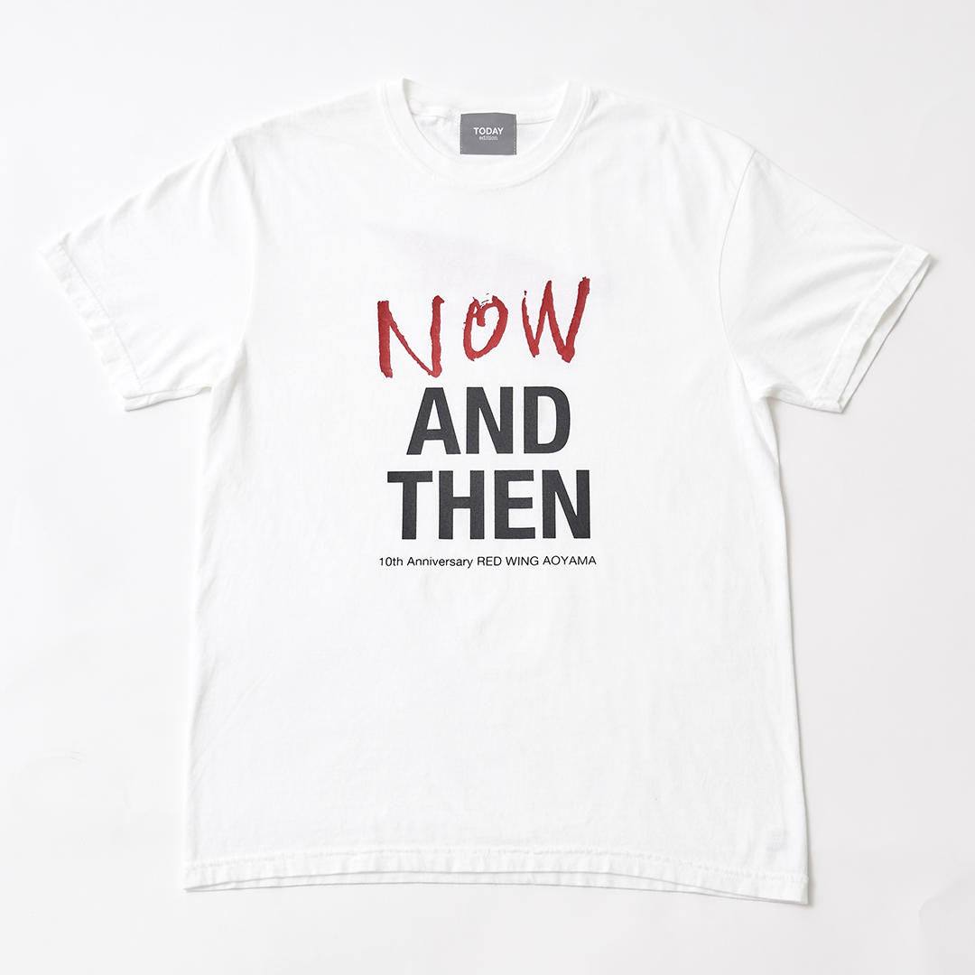 NOW AND THEN FONT T-shirt / White | レッドウィング オフィシャル