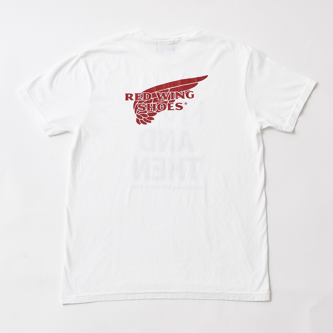 NOW AND THEN FONT T-shirt / White | レッドウィング オフィシャル 