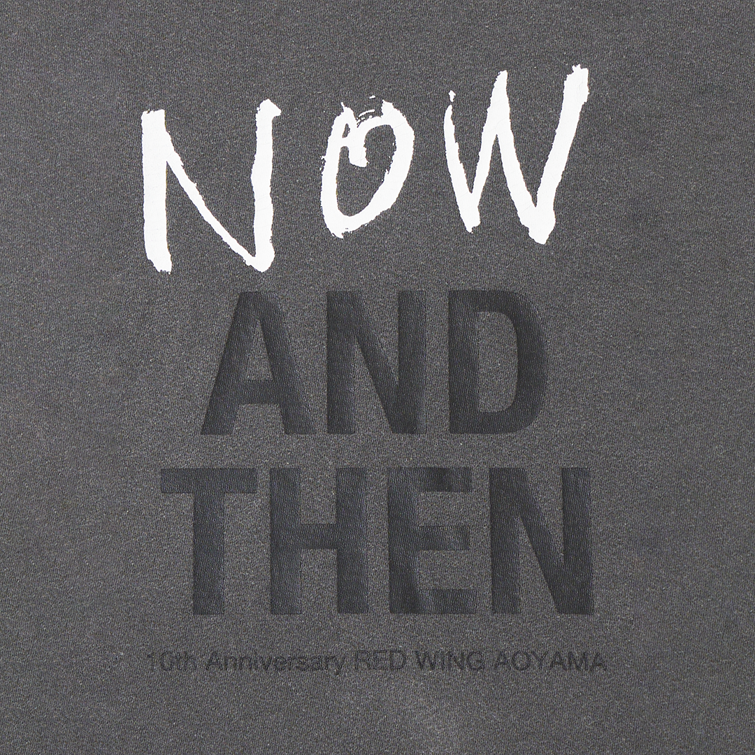 NOW AND THEN FONT T-shirt / Charcoal | レッドウィング オフィシャル