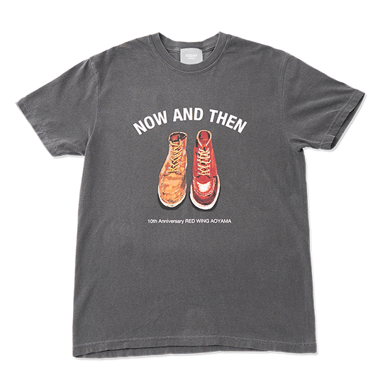 NOW AND THEN 875 T-shirt / Charcoal