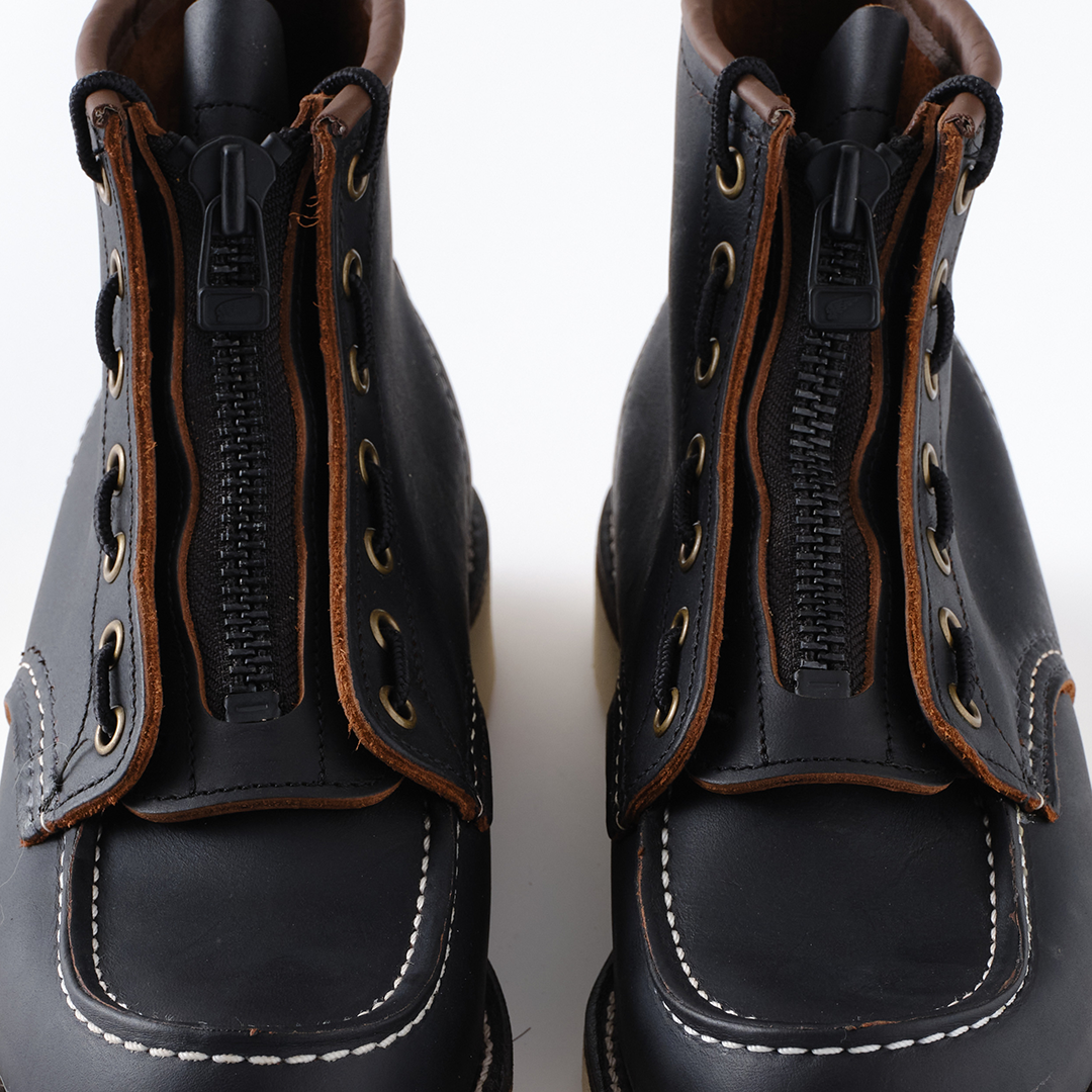 Boots Leather Zipper Unit / 6-inch Black Prairie | レッドウィング ...