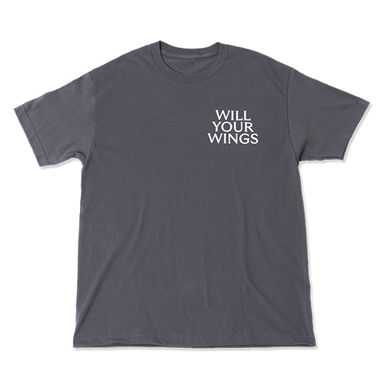 WILL YOUR WINGS T-shirt / Black