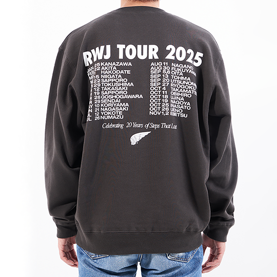 【未使用】NOEL REUSSIR★Warning Logo Sweat 2025RWJ Event Tour Sweat / Charcoal | レッドウィング オフィシャル
