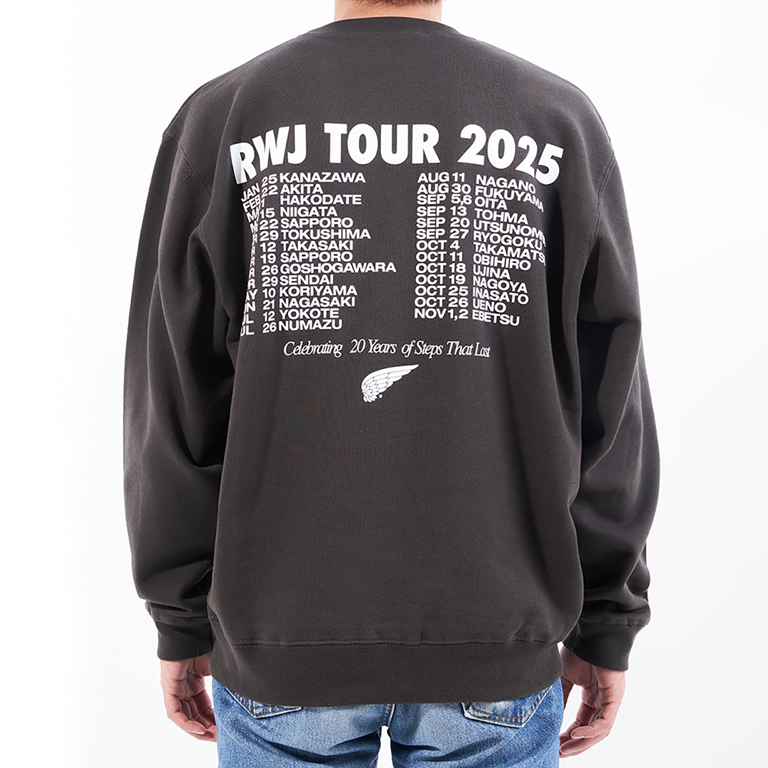 ※ラスト1点(US限定)Hope on the stageスウェット レア 2025RWJ Event Tour Sweat / Charcoal | レッドウィング オフィシャル