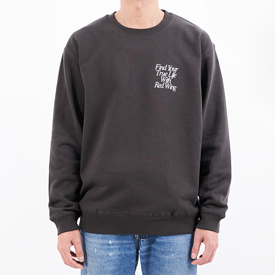 2025RWJ Event Tour Sweat / Charcoal | レッドウィング オフィシャル
