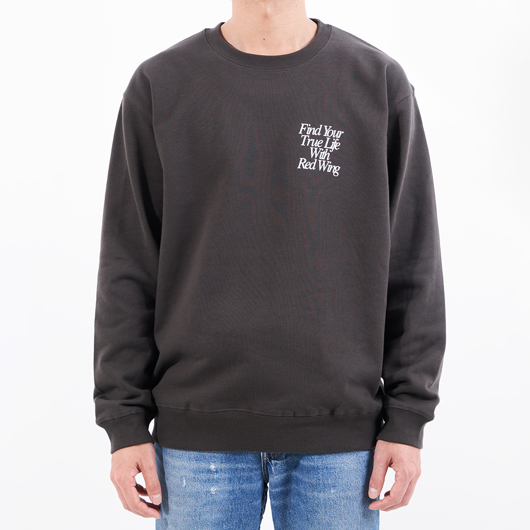 2025RWJ Event Tour Sweat / Charcoal | レッドウィング オフィシャル