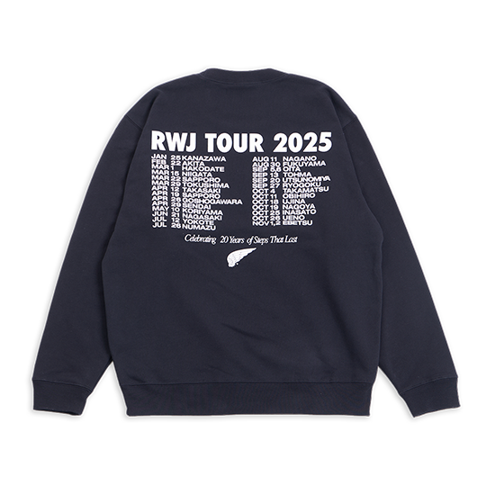 2025RWJ Event Tour Sweat / Charcoal | レッドウィング オフィシャル