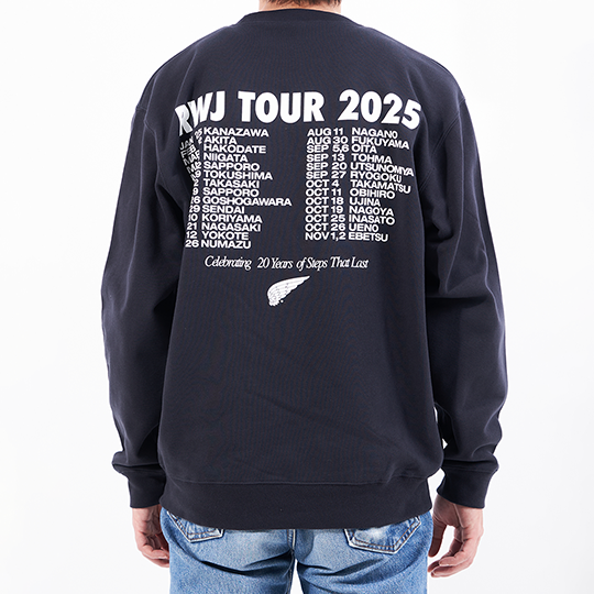 2025RWJ Event Tour Sweat / Navy | レッドウィング オフィシャル