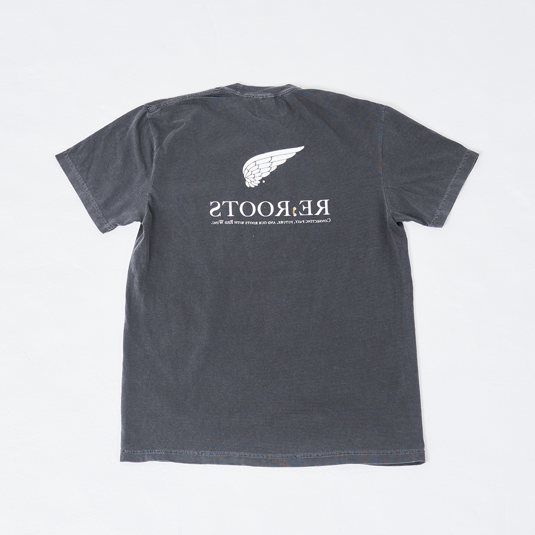 RE:ROOTS T-shirt / Charcoal | レッドウィング オフィシャルサイト