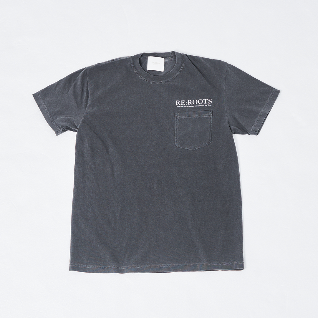 RE:ROOTS T-shirt / Charcoal | レッドウィング オフィシャルサイト